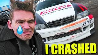 I CRASHED MY CHASER!