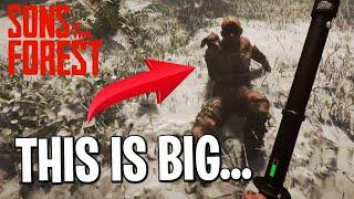 New Sons Of The Forest Gameplay Shows Huge Secrets, New Features & More | The Forest 2 News