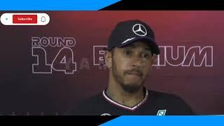 Lewis Hamilton's Post-Race Press Conference at the Belgian Grand Prix