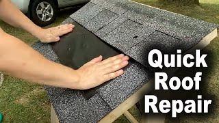 How to Make a Quick Roof Repair with Flex Tape