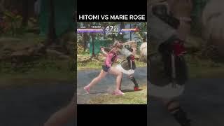 HITOMI VS MARIE ROSE #shorts #gamingshorts #deadoralive #ps4gameplay #gaming #doa6