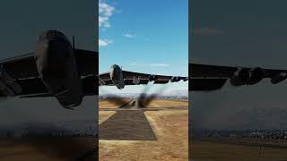 DCS: B-52H Stratofortress (AI) - Landing Gear Operation#dcs #dcsworld #dcsworldgameplay #shorts