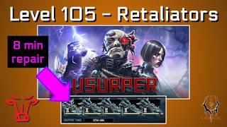 Battle Pirates: Usurper Raid Level 105 For 8 Minutes | Retaliators