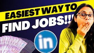 No one wants you to know this  | Secret to FIND REAL JOBS & INTERNSHIPS via LinkedIn in just 5 mins