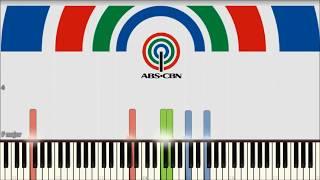 ABS-CBN Theme Song - Piano Version (Synthesia Piano Tutorial)