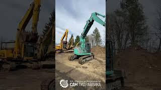 Мастерство управления / проверка техники Kobelco SAVER 130UR после ремонта #shorts