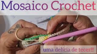 Você Conhece a Técnica do Mosaico Crochet?