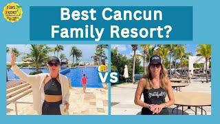 Best Family All Inclusive Resorts in Cancun - A Comparison  | Hyatt Ziva Cancun vs Grand Moon Palace