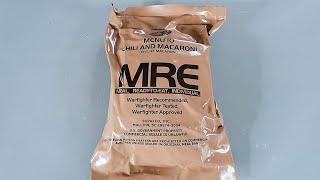 Tasting 2024 US Military MRE Menu NO 10 (Meal Ready to Eat)