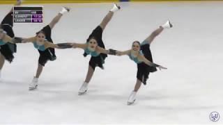 ISU World Junior Synchronized Skating Championships // First place Free Skating