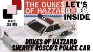 Let's Look Inside - Dukes of Hazzard - Sheriff Rosco's Police Car