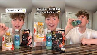 Rating the Most EXPENSIVE Meal Deal from Tesco ⭐️ #shorts #reaction