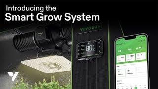 The VIVOSUN Smart Grow System | Intelligent Equipment Control | Fully Automated Light, Ventilation