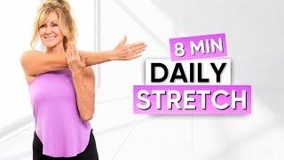 The Best 8 Minute Seated STRETCH Routine For Women Over 50!