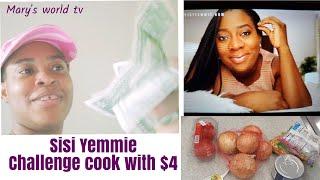 CAN $4 FEED FAMILY OF 5 IN USA// SISI YEMMIE CHALLENGE//#Cookwith1500