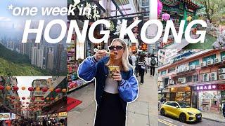 SPEND A WEEK WITH ME IN HONG KONG! ️  | Peak Tram, Disneyland, Markets, Cooking Class, etc!