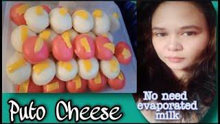 Puto Cheese No need evaporated milk but it's so yummy #lutongbahay #putocheese