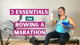 5 Essentials for Rowing a Marathon