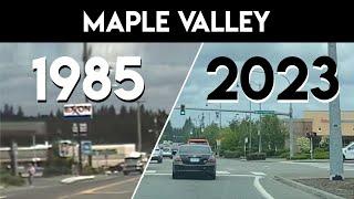 Virtual Tour of Maple Valley, WA  |  1985 vs 2023