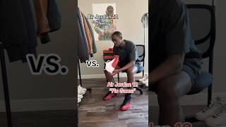AIR JORDAN 12 “FLU GAME” OR AIR JORDAN 12 “CHERRY”??  #shorts #sneakers #nike #jordan #vs #versus
