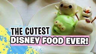 Eating the Cutest Disney Parks Food EVER! (Character Dim Sum at Crystal Lotus) 【 香港迪士尼樂園 | 晶荷轩 】