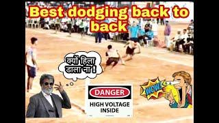 Gumi ↩️Gumi Great dodging skill||   BACK TO BACK 2 DODGE  || KHO-KHO CHAMPIONS