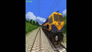 Railroad crossing game video || railway crossing game - train game ~ gaming video