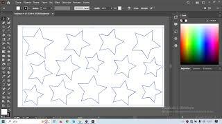 Adobe Illustrator Yıldızların Şekiller ve Değiştirilmeleri