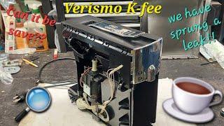 Starbucks Verismo k-fee expresso machine problems? Can it be saved?