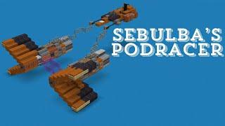 Sebulba's Podracer in Minecraft