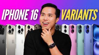 iPhone 16 Variants Explained - Hong Kong, Japan, Singapore, US, Philippines, China, India, and More!