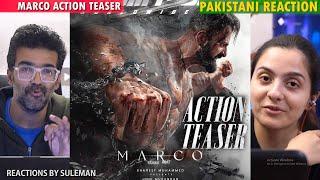 Pakistani Couple Reacts To Marco Action Teaser | Unni Mukundan | Shareef Muhammad | Haneef A