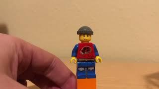 Lego Minifigure of the Day #18: Pepper Roni, Dark Bluish Grey Knit Cap