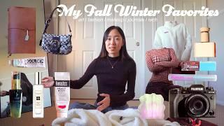 My Fall & Winter Favorites  everything I love, art supplies, fashion, journals, makeup, & more!