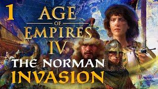 THE NORMAN CONQUEST OF ENGLAND! Age of Empires IV - Norman Campaign Gameplay #1