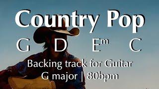 Country Pop 1564, backing track in G major, 80bpm. Play along, improvise, practice and have fun!