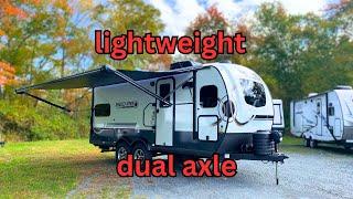 A Small Dual Axle Travel Trailer!  2025 Geo Pro 20FK by Rockwood