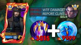NEW META‼️ CLINT 100% BEST DAMAGE BUILD AND EMBLEM!! (clint best build 2025) - MUST TRY! | MLBB