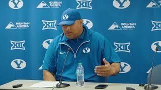 Kalani Sitake | BYU Football | Postgame | Kansas State | September 17, 2024