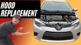 How to Replace your 2014-2019 Toyota Corolla Hood | ReveMoto