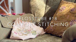 FlossTube #18  June 21, 2025  Stitchy Progress, Q & A part 2, and a Winner!