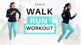 5000 Steps in 35 min  Walk and Run Fat Melting workout | Super fun workout