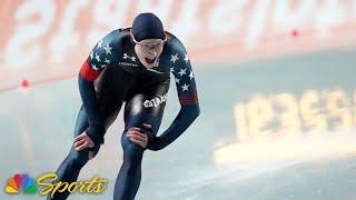 Jordan Stolz SHATTERS 1500m record for second in in two hours at Nagano World Cup | NBC Sports