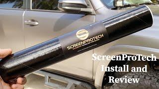 Install and Review of the Screen Protech screen protector for the 2017 4Runner