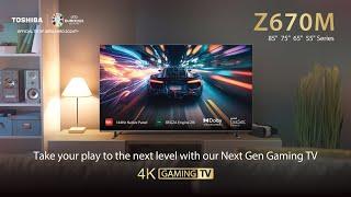 Toshiba Z670M Next-Gen Gaming TV