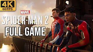 Marvel Spiderman 2 FULL Game Walkthrough - Spectacular Difficulty (4K60fps)