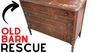 Old Dresser gets an UNBELIEVABLE restoration & makeover