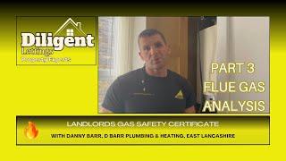 Landlords Gas Safety Certificate - Flue Gas Analysis Test