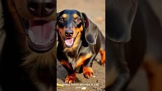 **"Keep Wagging: Dachshund's Guide to Joy & Persistence"** #dachshund #dogmotivation