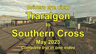 Drivers eye view, Traralgon to Southern Cross in one video